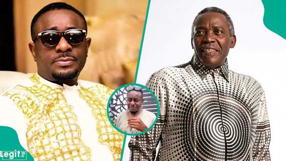 Emotional moment Emeka Ike breaks down in tears over Olu Jacobs’ death