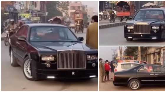 He didn't do it well: Man converts his Mercedes Benz to an exotic Rolls Royce car, video got people laughing