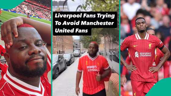 Liverpool's defeat to Nottingham: Oga Sabinus triggers Nigerian bettors with video of him at Anfield