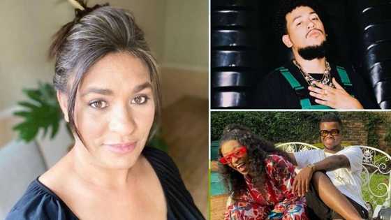 AKA's mom Lynn Forbes celebrates her blended family, shares photos of DJ Zinhle, Nadia Nakai and Murdah Bongz