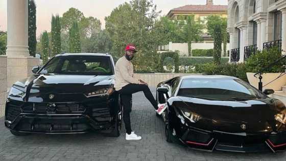Moneyman Mayweather stuns fans as he shows off exotic N85m Lamborghini and N100m Ferrari cars