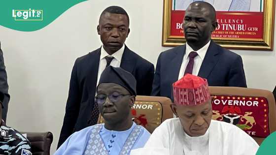 Uromi killings: Photo emerges as Edo Gov Okpebholo arrives in Kano, details surface