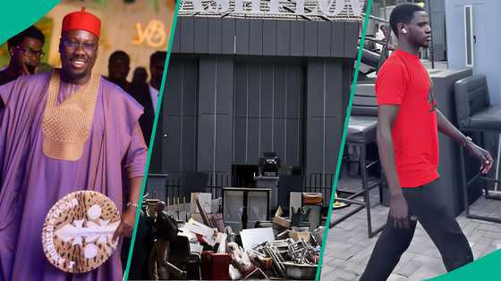 Obi Cubana's properties thrown out of lounge after court action, clip trends: "This is so sad"