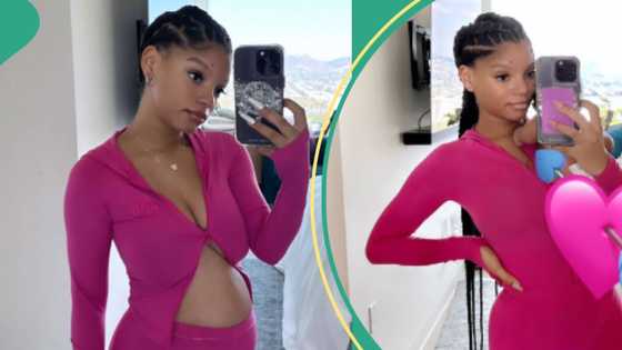 Man reacts to US star Halle Bailey’s photo: “Nigerian women use pregnancy as excuse to be ugly”