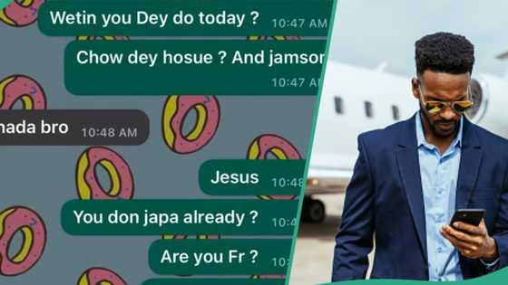 "I fit no talk to am again": Man leaks message friend sent him after secretly relocating to Canada