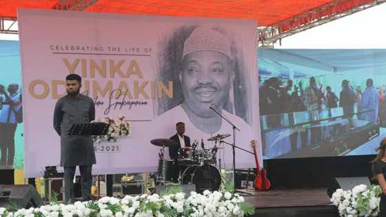 Odumakin: 96-year-old Afenifere leader Adebanjo defies culture, pays last tribute to late spokesman