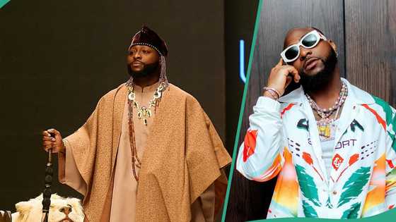 Davido shares more plush pics from his amazing entry at Lagos Fashion week: “Royalty redefined”