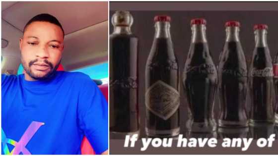 "I will buy it for N1m per bottle": Man announces interest in buying old original Coca-Cola bottles