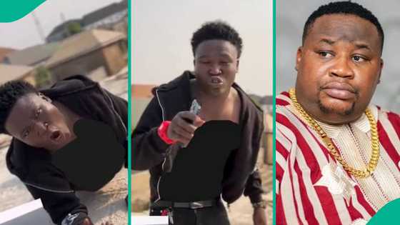 Man desperately cries out to return money to Cubana Chiefpriest: "This thing dey destroy my life"