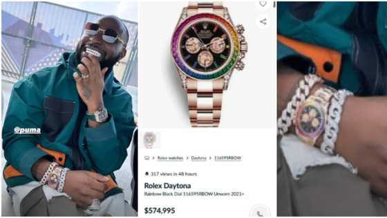 “Life no balance”: Davido rocks N259m Rolex wristwatch as he makes comeback on social media, fans react