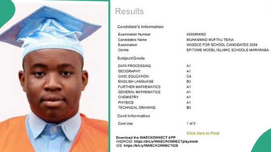 WAEC candidate described as academic champion as he scores A1 in further mathematics and chemistry