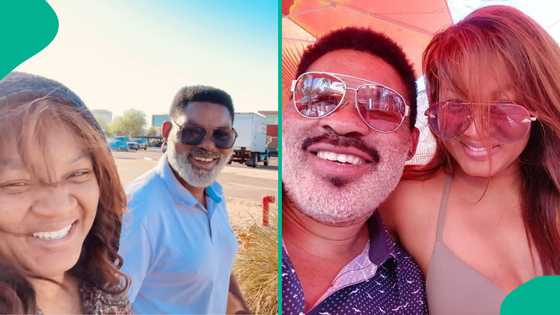 Omotola Jalade marks husband’s 57th birthday and their 29th wedding anniversary: “My honey boy”
