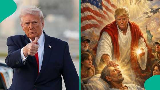 Trump deletes post with AI image of himself as Jesus figure after backlash