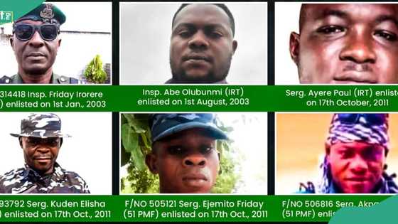 Nigeria police release names, photos of 6 officers murdered in Delta: "This is so disheartening"