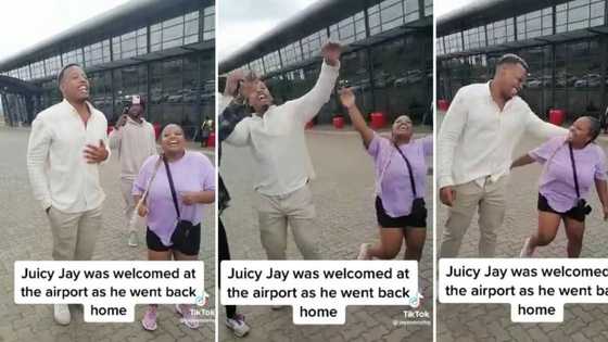 BBTitans: Juicy Jay receives hero's welcome at Mthatha airport after eviction from Big Brother house