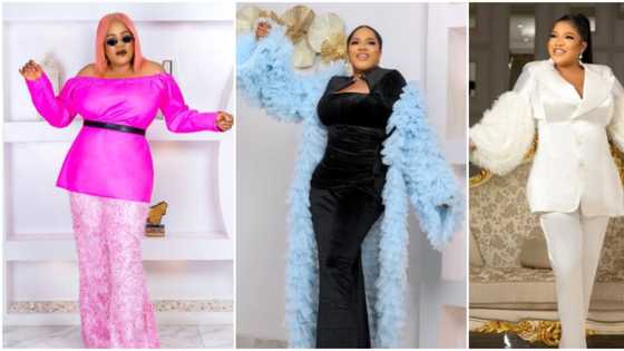 8 times actress Toyin Abraham got fans talking over her outfits to top events, owambe parties and more