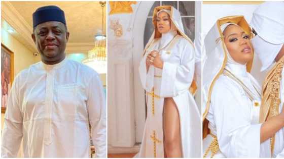 This is not art, it is ghetto rubbish: Femi Fani-Kayode calls Toyin Lawani’s racy nun photos tasteless