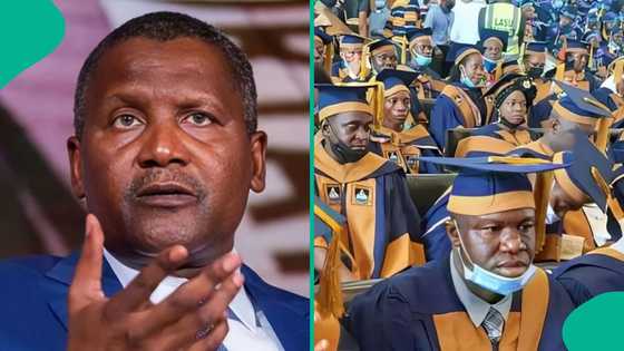 Dangote offers jobs to LASU first-class graduates, announces amount to be donated for girls’ hostel