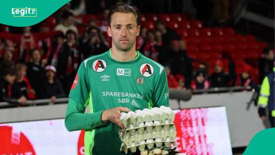 Forget cash prizes! Norwegian footballer gets 4 crates of eggs for Man of the Match