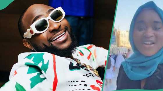 "Abuse of privilege in a holy land": Man calls out lady dancing to Davido's song in Mecca