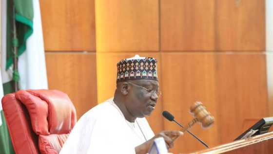 Public address system in Senate breaks down