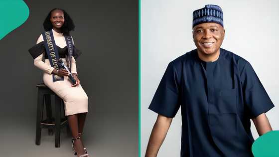 Update: UNILORIN first-class graduate who won Italy scholarship gets help from ex-senate president