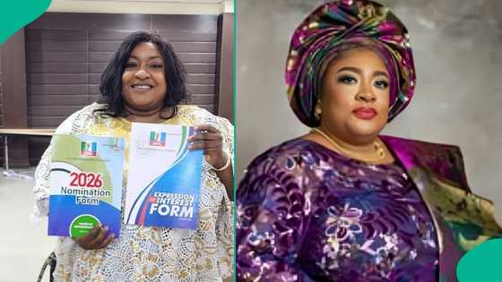 Foluke Daramola officially picks up APC nomination forms to represent Oshodi-Isolo