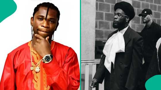 Clip of Speed Darlington threatening Burna Boy trends amid singer's visit to US: "Watch your back"