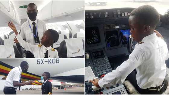 Meet boy who started learning how to fly a plane at 7, he has flown 3 times as trainee on a Cessna 172