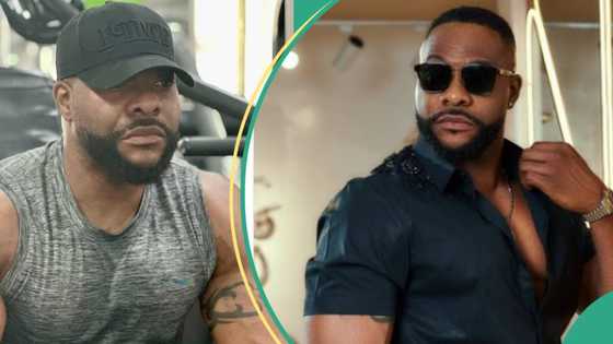 Actor Bolanle Ninalowo undergoes boxing training, video leaves fans drooling: “See body o”