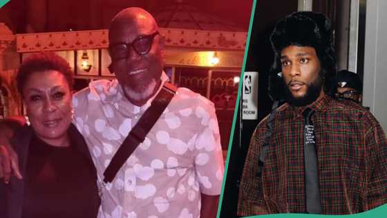 Video of Burna Boy's dad dancing to his song trends, fans react: "Nothing beats the joy from papa"