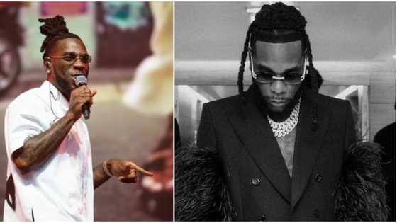 "Stupid leg": African Giant Burna Boy rants bitterly as he suffers injury, puts bandaged foot on display