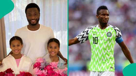 Mikel Obi receives heartwarming tribute from twin daughters as he turns 38