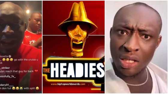 Carter Efe breaks down in tears as he reacts to Headies snub in video: "No song big reach Machala”