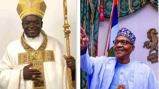 Sakon Kirismeti: Kungiyar Musulmai ta fito ta yi wa Bishof Kukah raddi mai zafi na taba Buhari