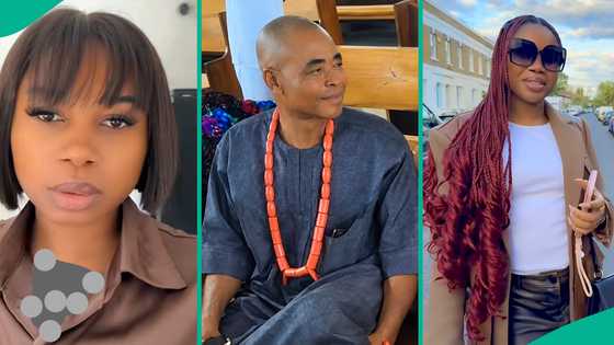 Lady returns from abroad to see her father after 6 years, his reaction leaves many teary