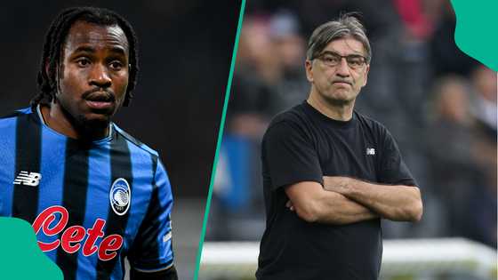 Lookman reacts strongly on Instagram after Atalanta coach grabbed his arm in a match