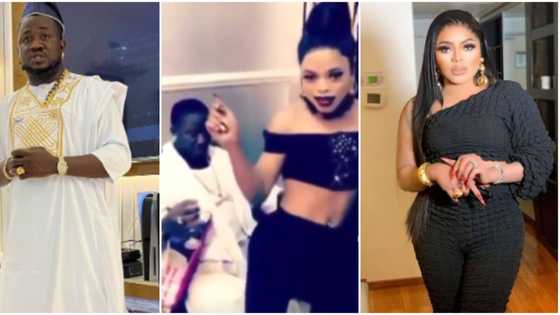 "So Kogbagidi don chop him own": Old video of Bobrisky shaking his behind for show promoter surfaces