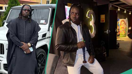 "Why you wan resemble Queen fiancé?" Lord Lamba shares new pictures in Paris, gets netizens talking