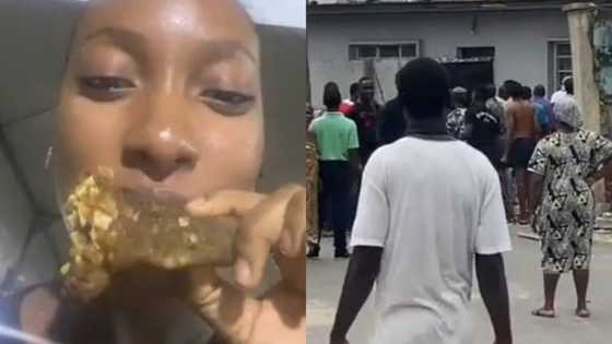 Bidiyo: Daga zuwa yawon sallah, ta dawo ta tarar da gidanta tare da motarta kurmus