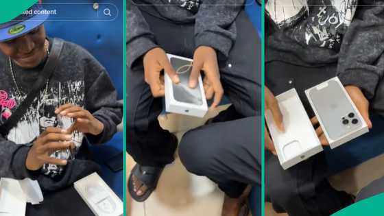 Man gets new iPhone 16 Pro Max with millions of naira, checks out dedicated camera button