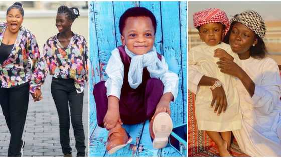 Toyin Abraham’s step-daughter pens heartfelt note to actress’ son as he clocks 2