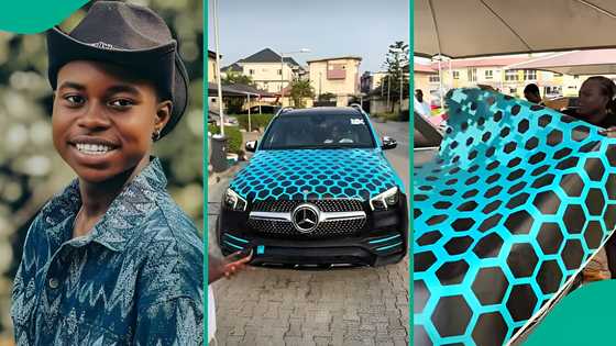 Old video showing how man wrapped Peller’s car resurfaces hours after accident: "You sha don spoil am"