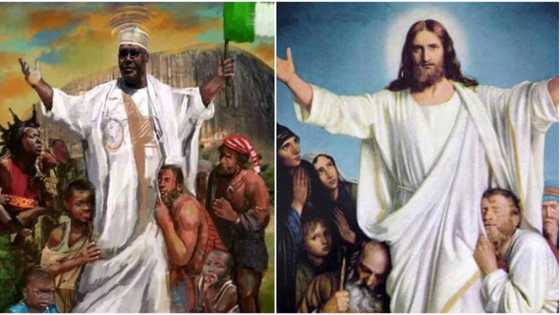 "Barbarians who will burn in hell": FFK slams PDP over photo of Atiku as Nigeria's messiah
