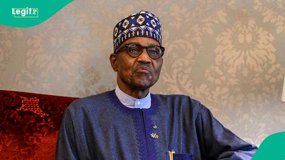 Muhammadu Buhari: Stadium erupts in noise after MC announces ex-Nigerian president's death