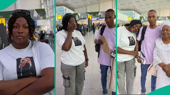 Nurse emotional at airport as her brother relocates overseas, video moves people to tears: "I cried"