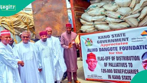 "Mutane miliyan 1 za su samu": Ɗangote ya fara raba tallafin Naira biliyan 16 ga ƴan Najeriya