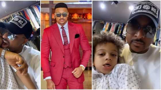 What ice cream cannot do does not exist: Fans react after IK Ogbonna’s son calls him genius in emotional video