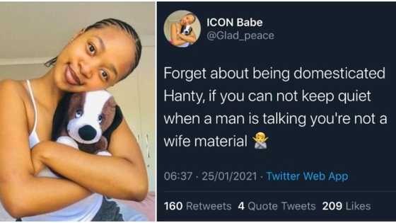 You’re not wife material if you can’t be quiet when a man is talking - Lady says