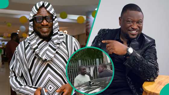 Crew members bar Femi Branch from leaving movie set after allegedly slapping AD, video triggers many